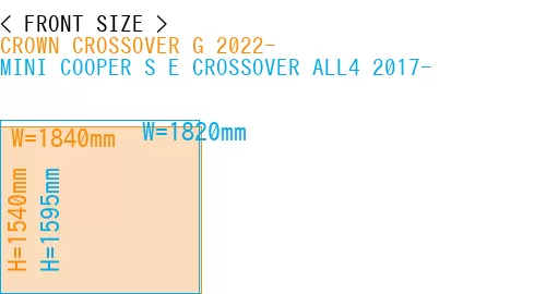 #CROWN CROSSOVER G 2022- + MINI COOPER S E CROSSOVER ALL4 2017-